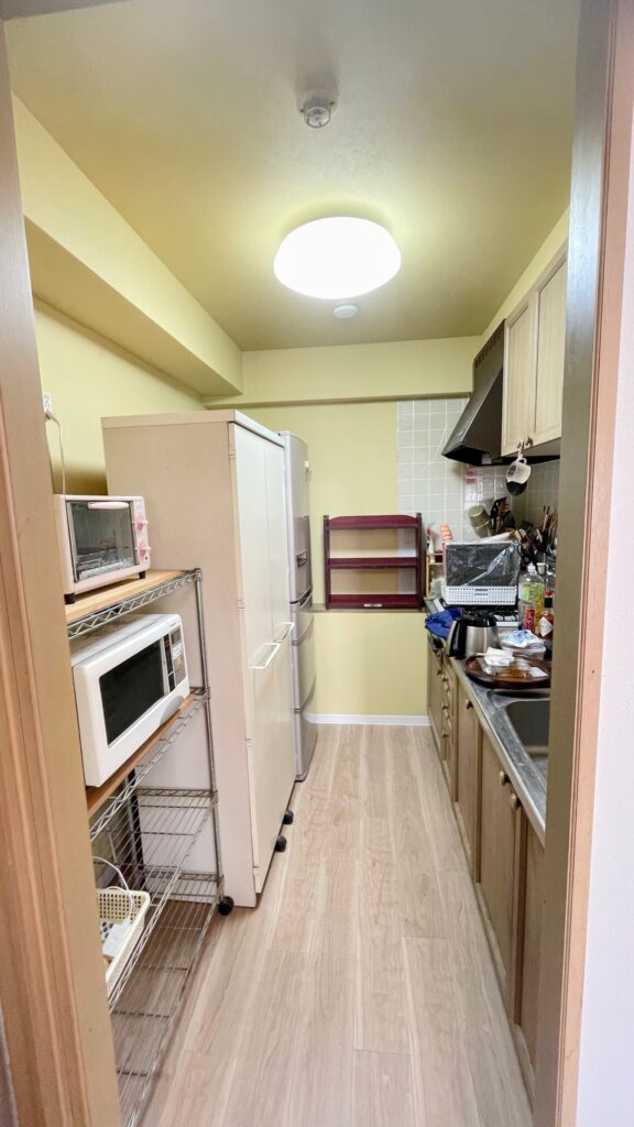 住みながらマンションリノベ　キッチン