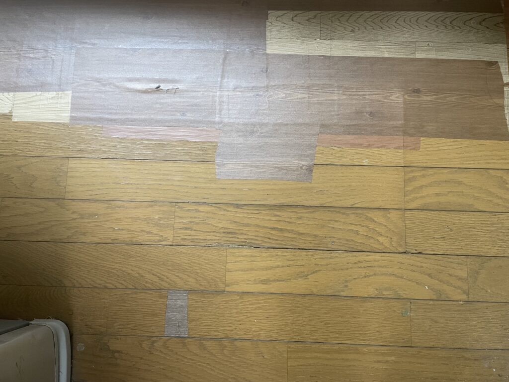 改修前フワフワフロアの様子
