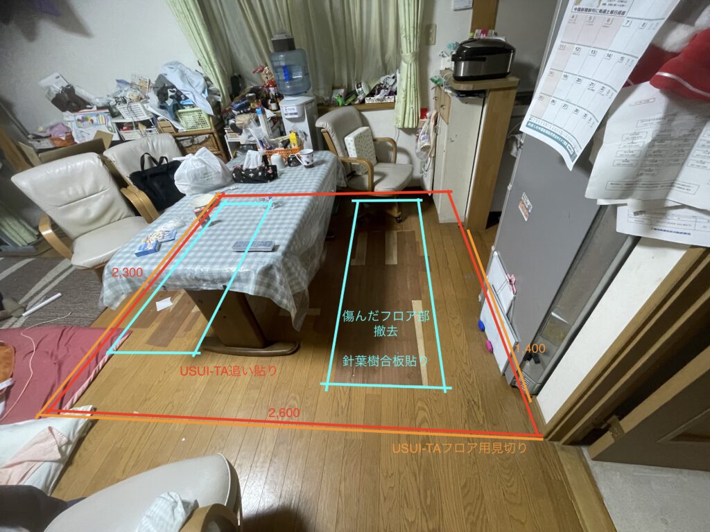 劣化部の範囲特定と劣化要因の検討からの施工計画