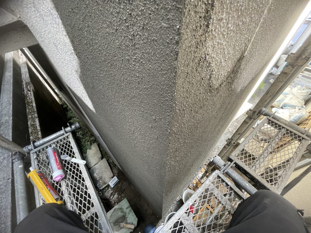 外壁モルタル補修