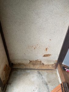 床下浸水